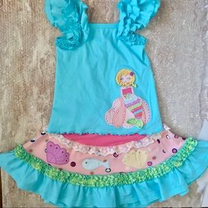 lemon loves lime Matching Sets - Adorable Lemon Loves Lime mermaid set lemon loves lime Matching Sets - Adorable Lemon Loves Lime mermaid set
